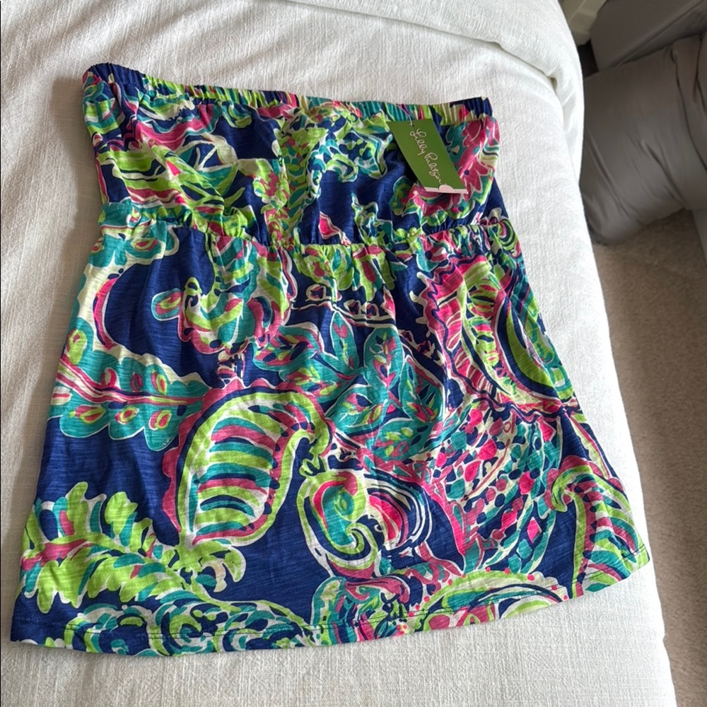 Lilly Pulitzer Strapless Top